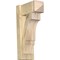 Ekena Millwork Balboa Arts & Crafts Rough Sawn Outlooker, Douglas Fir, 6"W x 12"D x 20"H OUT06X12X20BOA03RDF - alternate 1